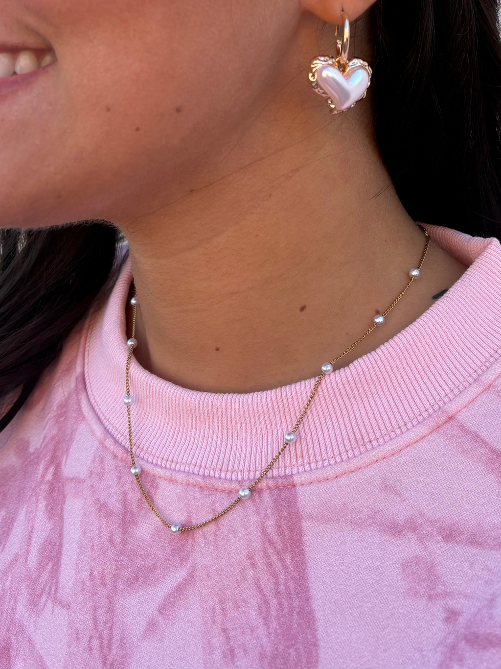 PEARL BEADED NECKLACE