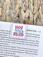 'Hot Girls Read' | Magnetic Bookmark