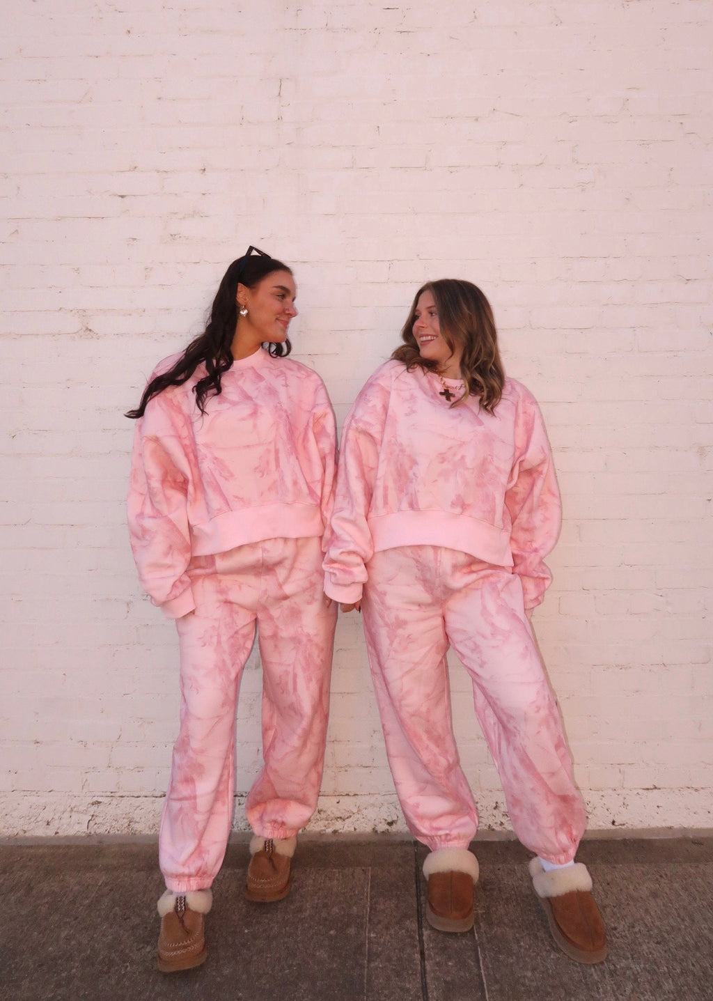 PINK CAMO SWEATPANTS