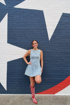 OUTLAW DENIM DRESS