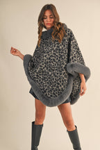 ASPEN LEOPARD PONCHO