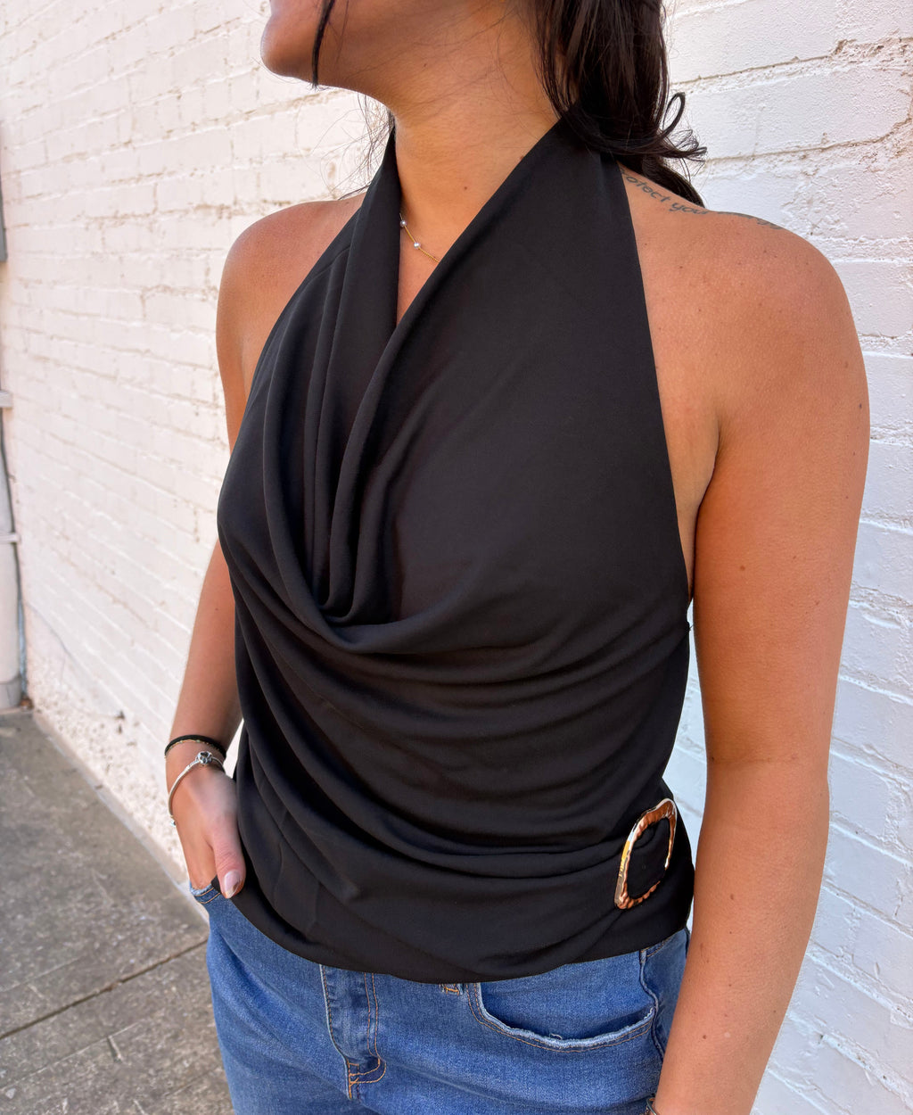 AFTER DARK HALTER TOP