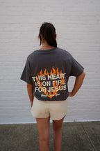 HEART ON FIRE TEE