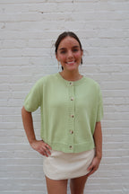 LEMON LIME SWEATER CARDIGAN