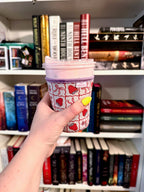 Strawberry Coquette Iced Coffee Drink Sleeve - Small