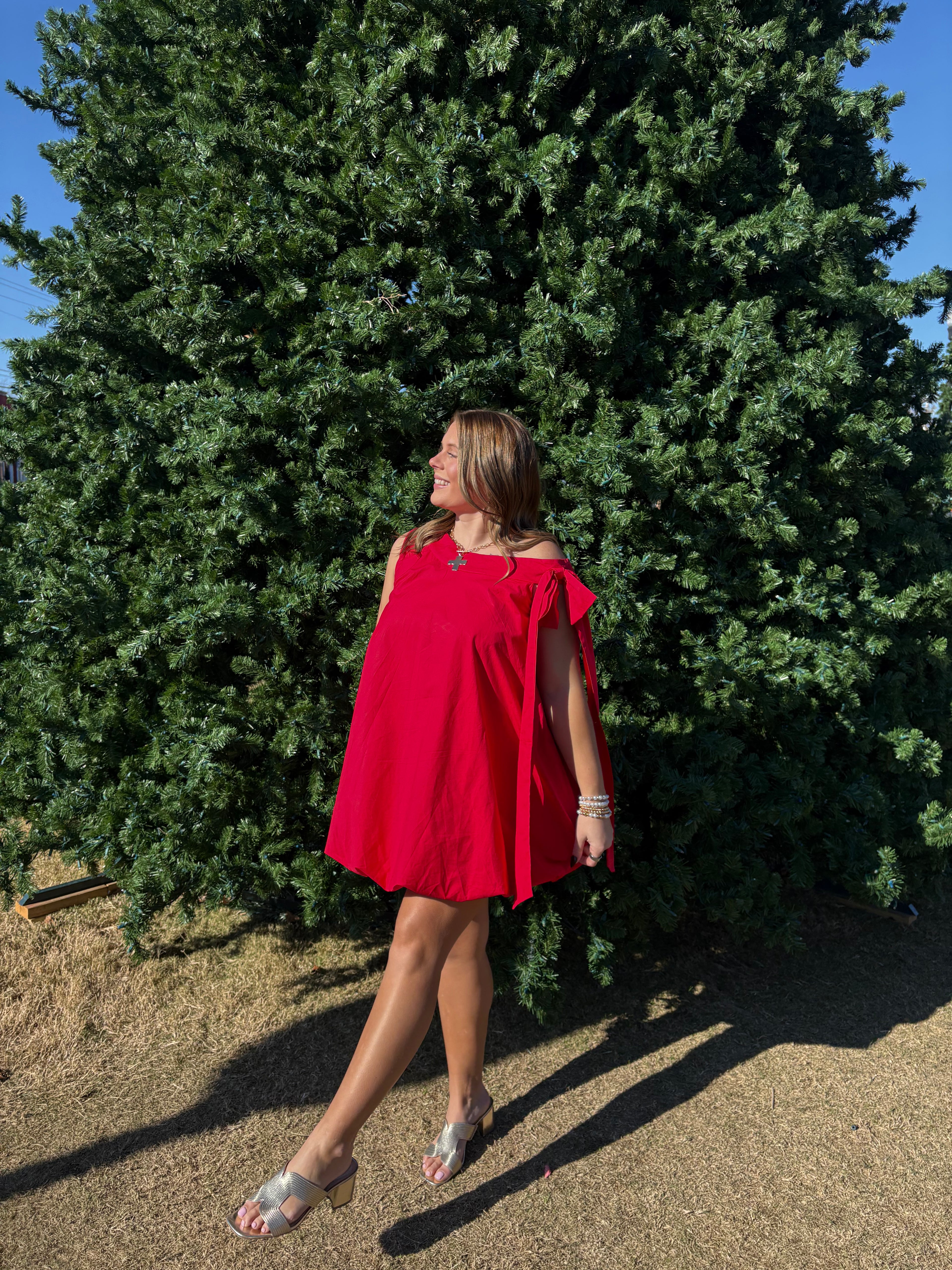 MRS. CLAUS MINI DRESS