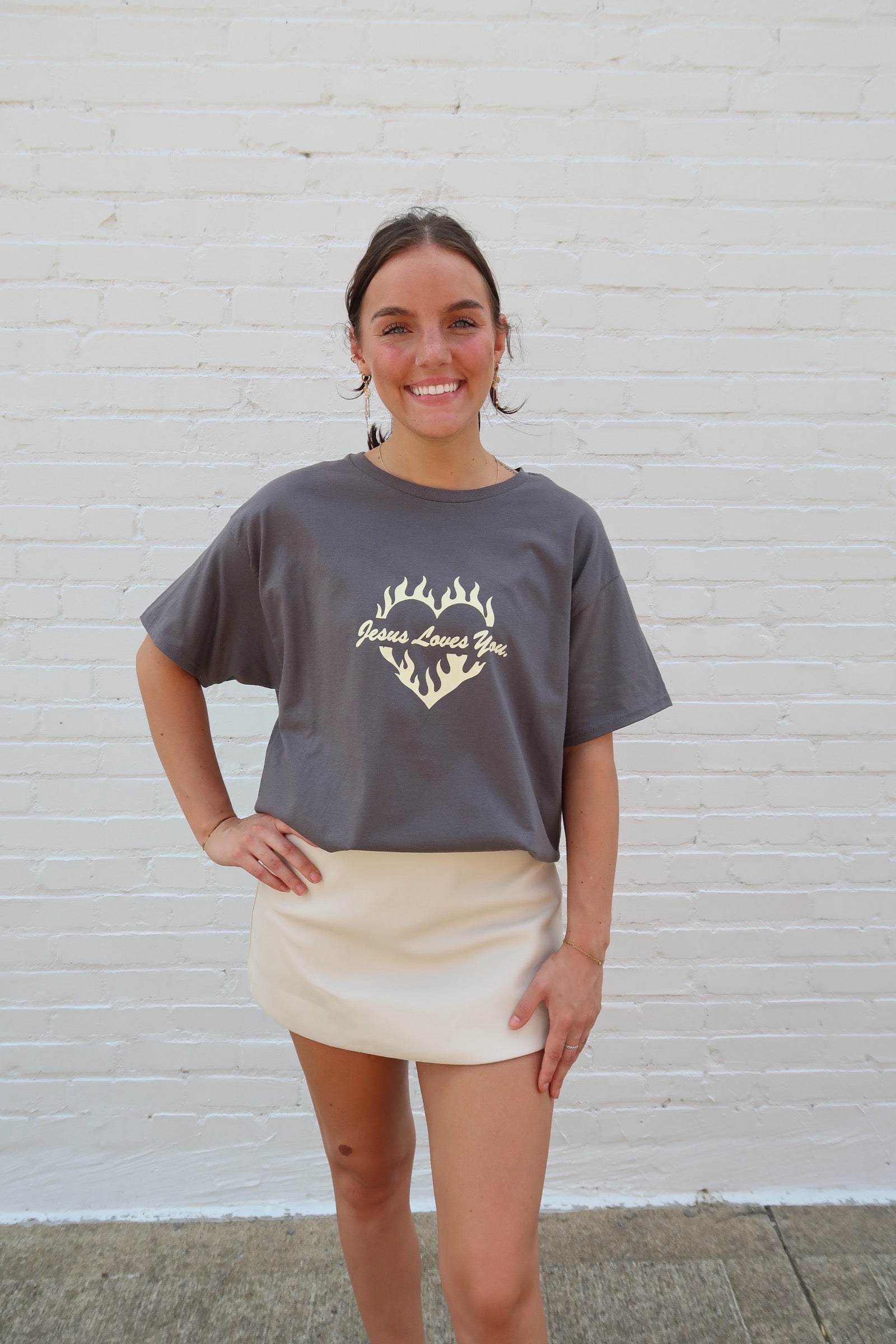 HEART ON FIRE TEE