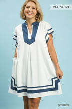 PAULA MINI DRESS | PLUS SIZE