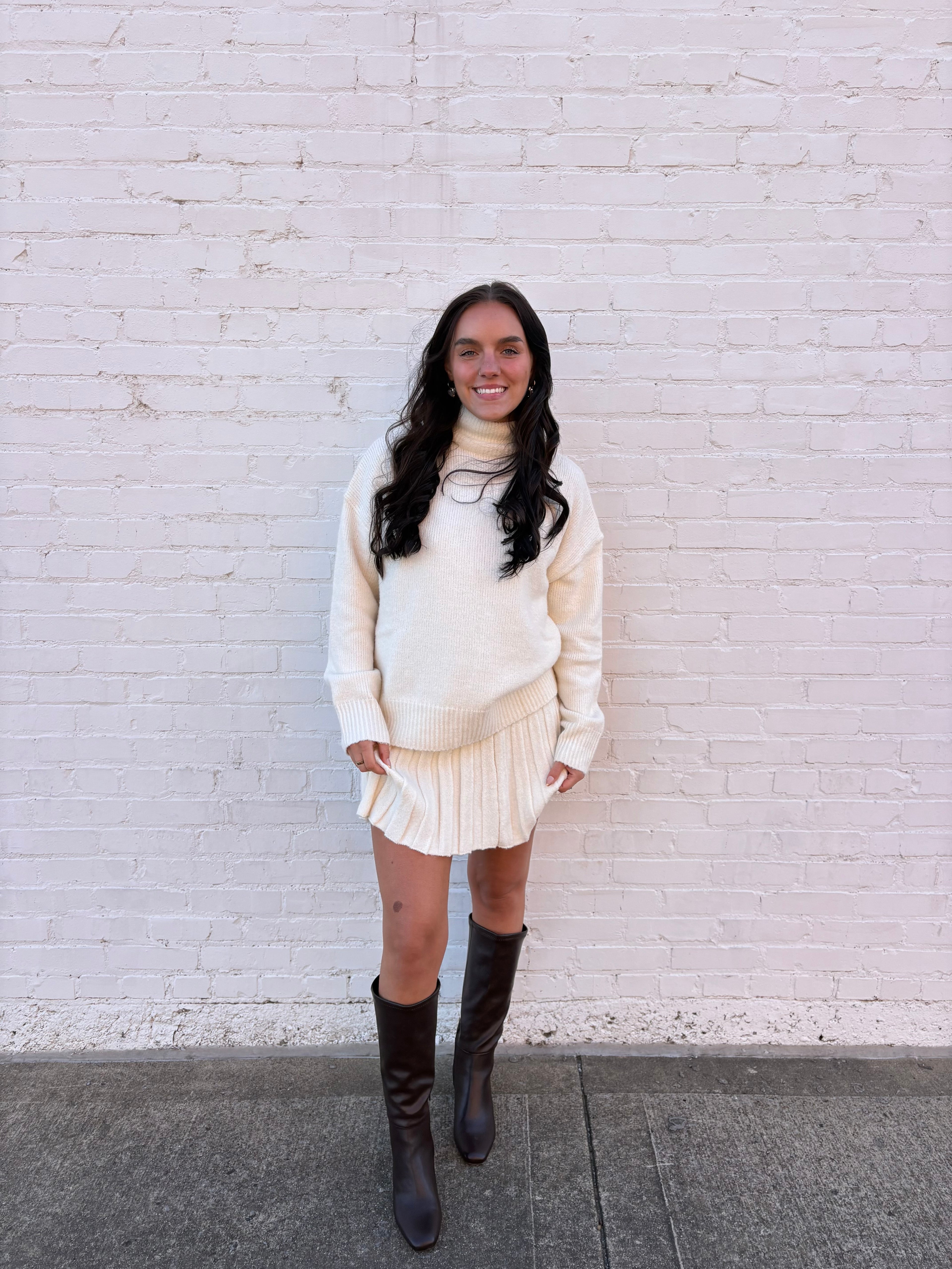 AMELIA SWEATER AND SKIRT SET