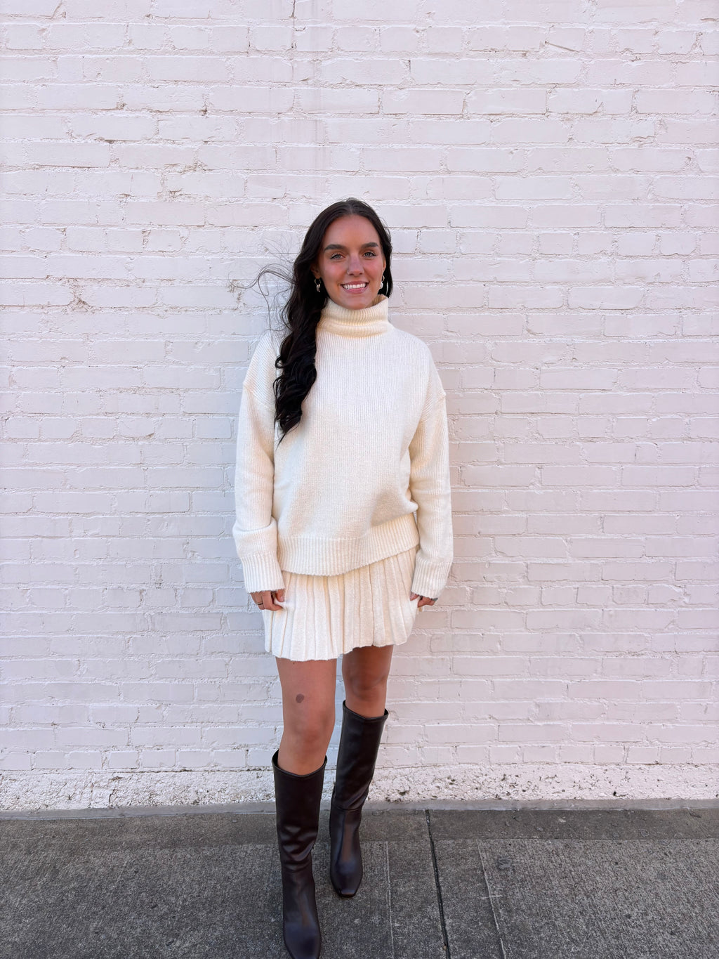 AMELIA SWEATER AND SKIRT SET