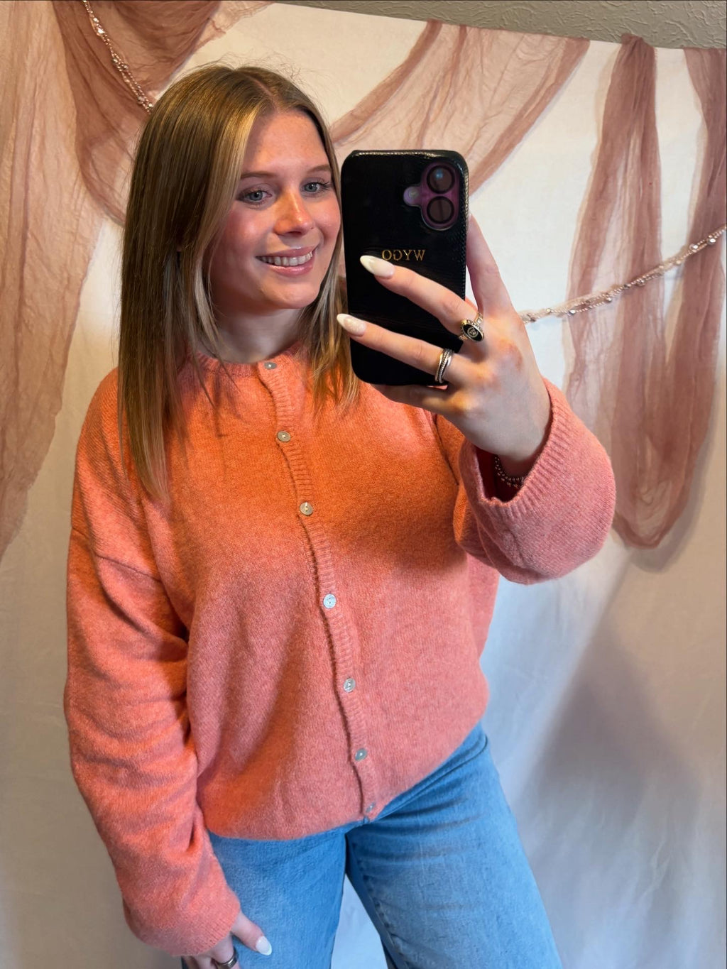 CRUSH SWEATER CARDIGAN