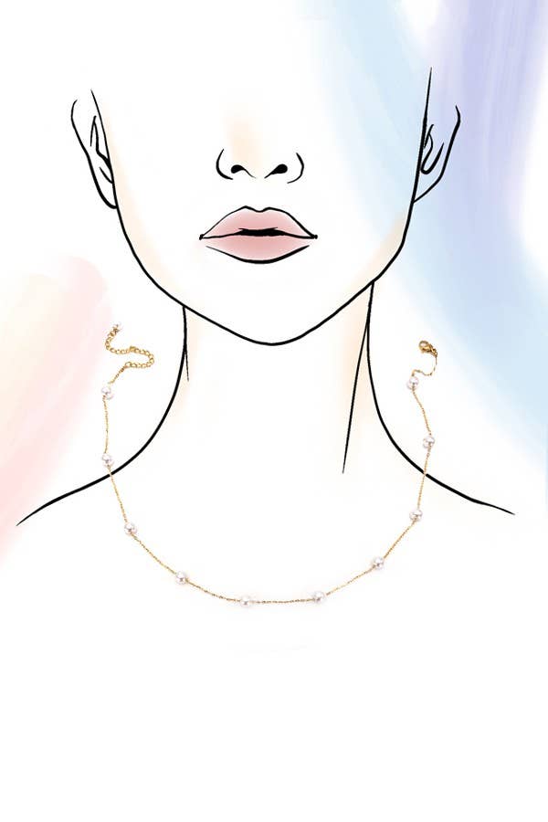 PEARL BEADED NECKLACE