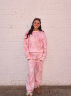 PINK CAMO SWEATSHIRT