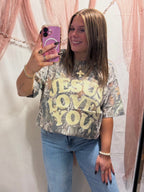 JESUS LOVES YOU CAMO TEE