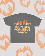 HEART ON FIRE TEE