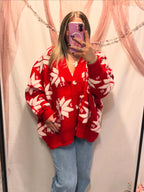 SNOWFLAKE SWEATER CARDIGAN