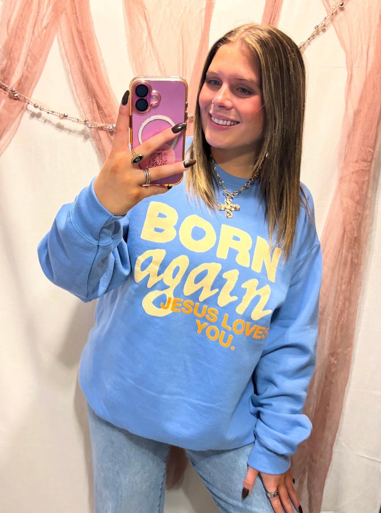 BORN AGAIN CREWNECK