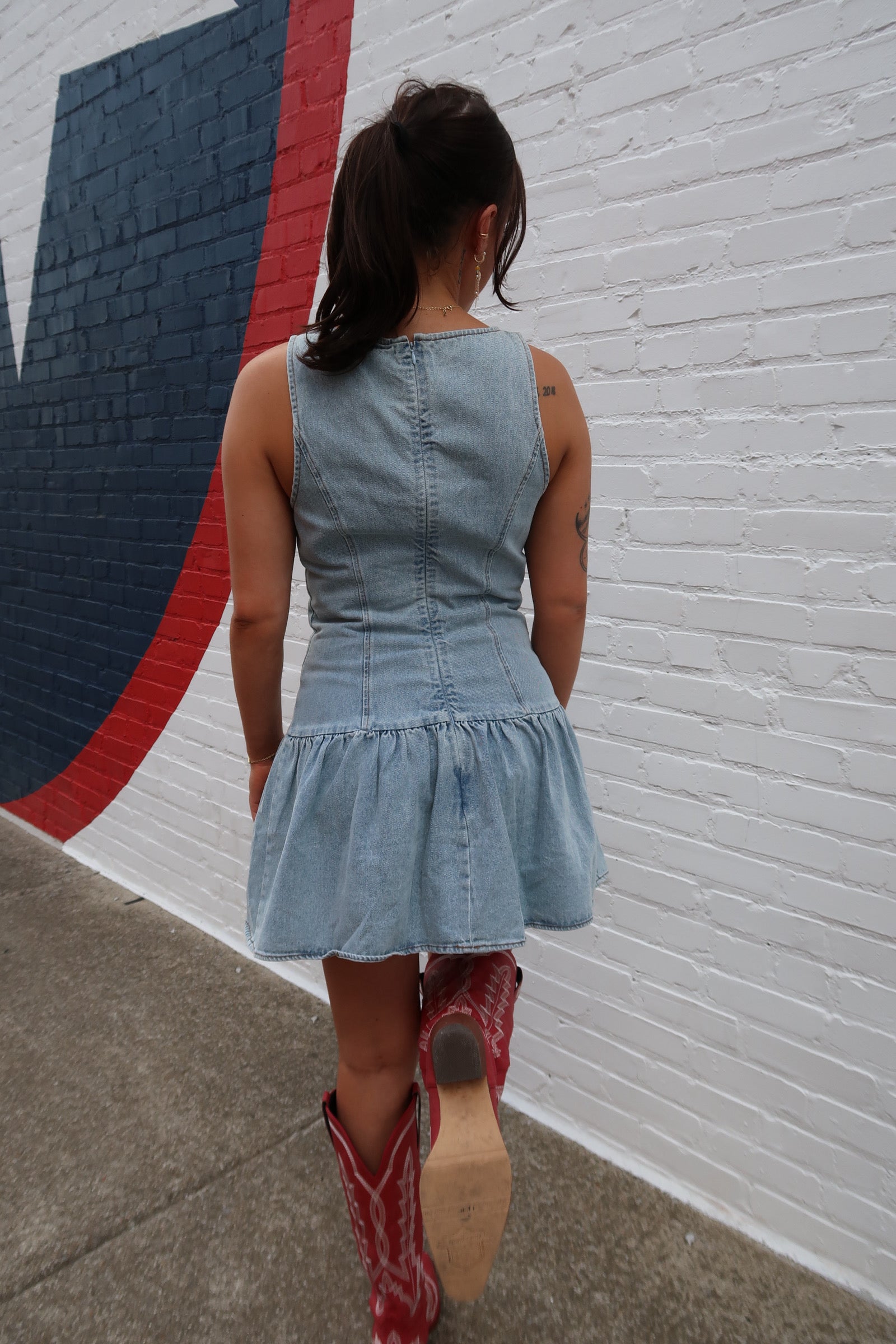 OUTLAW DENIM DRESS