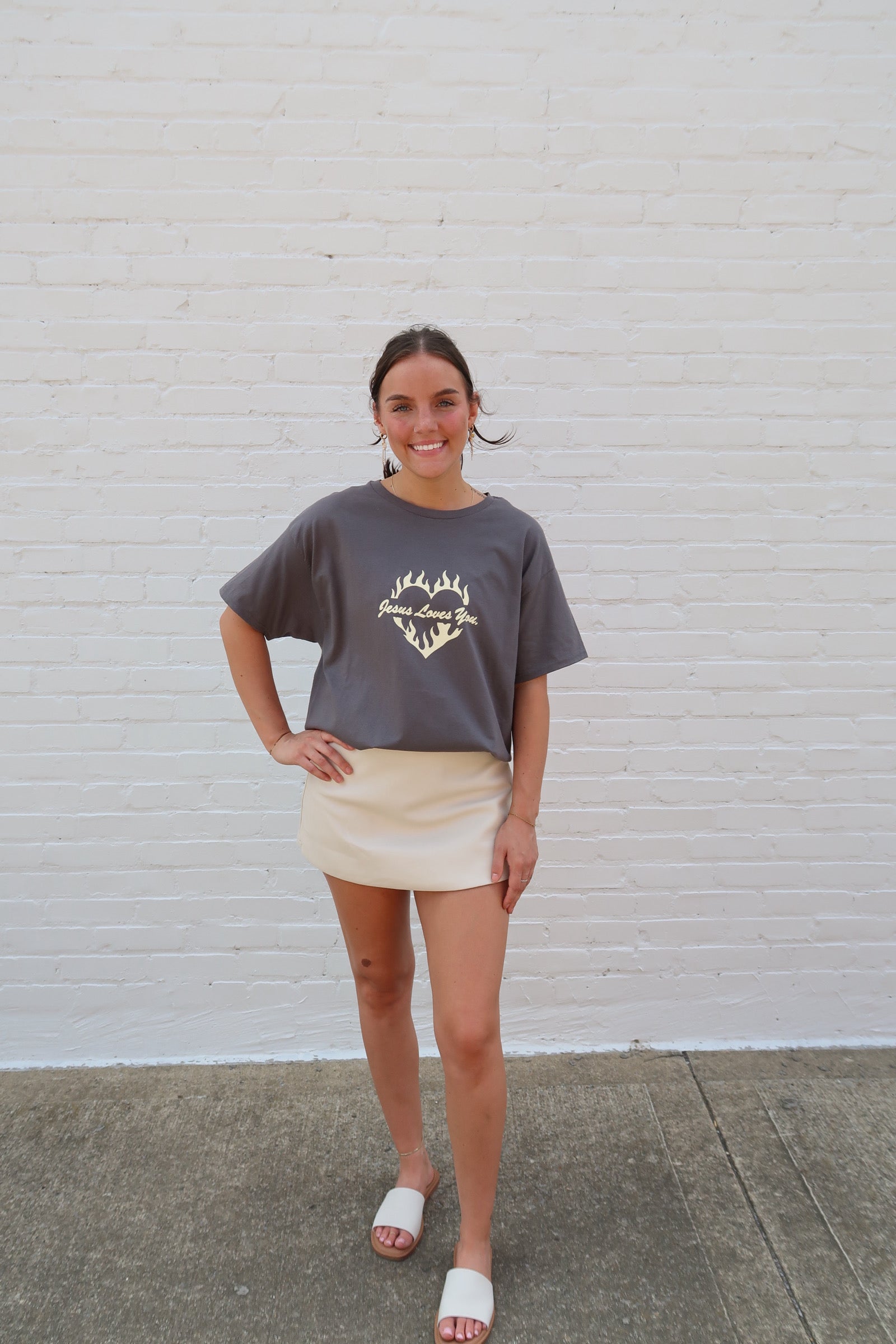 HEART ON FIRE TEE