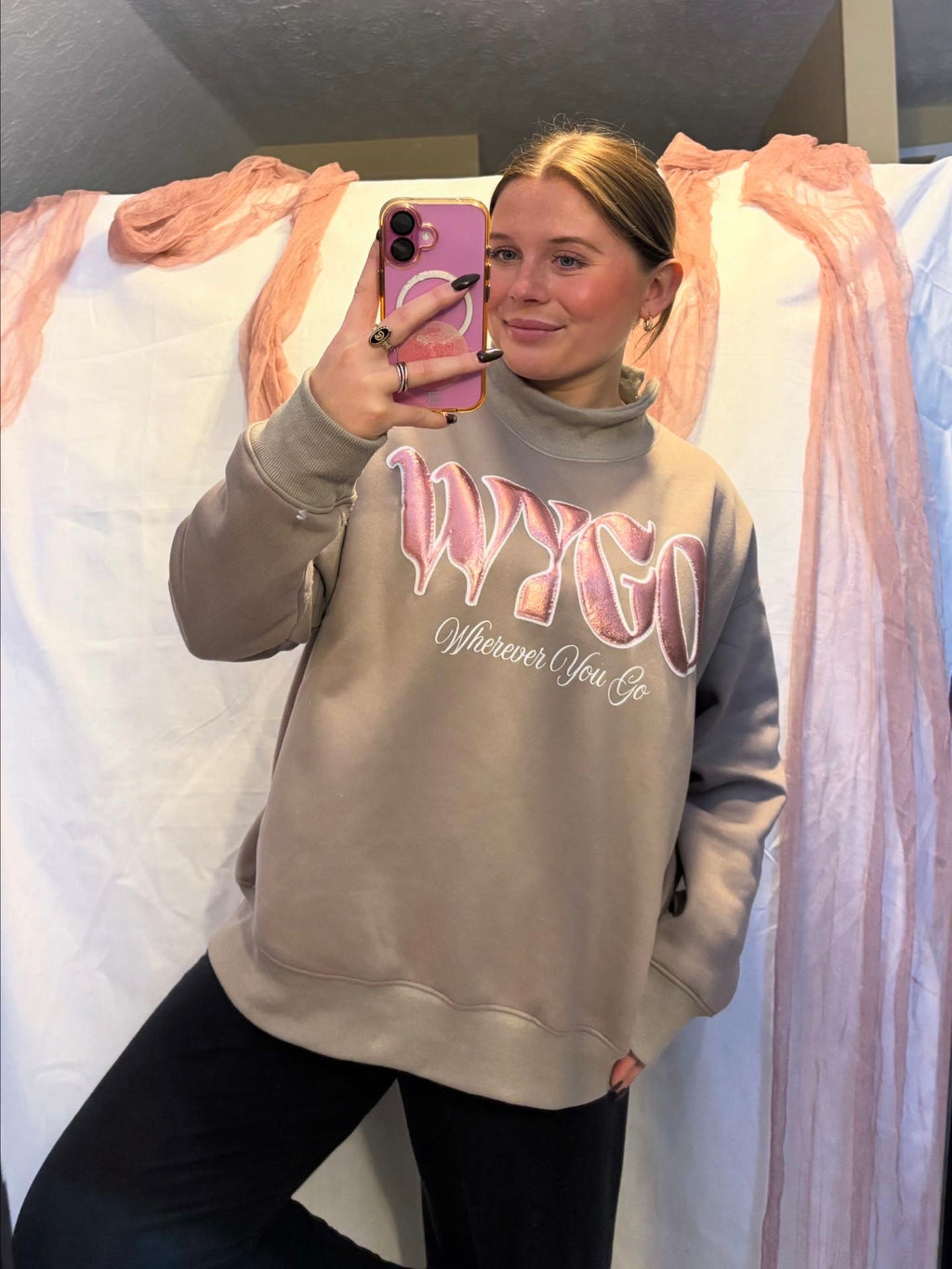 WYGO MERCH MOCKNECK