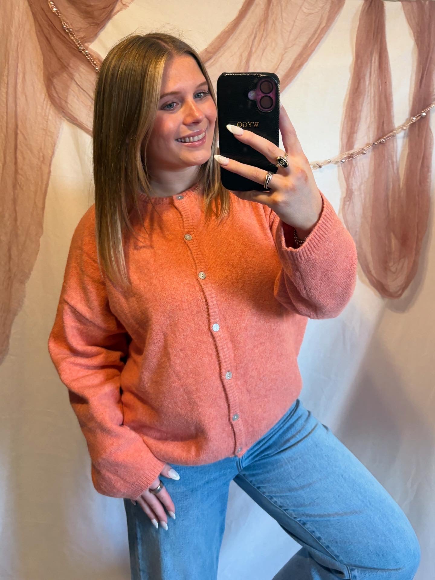 CRUSH SWEATER CARDIGAN