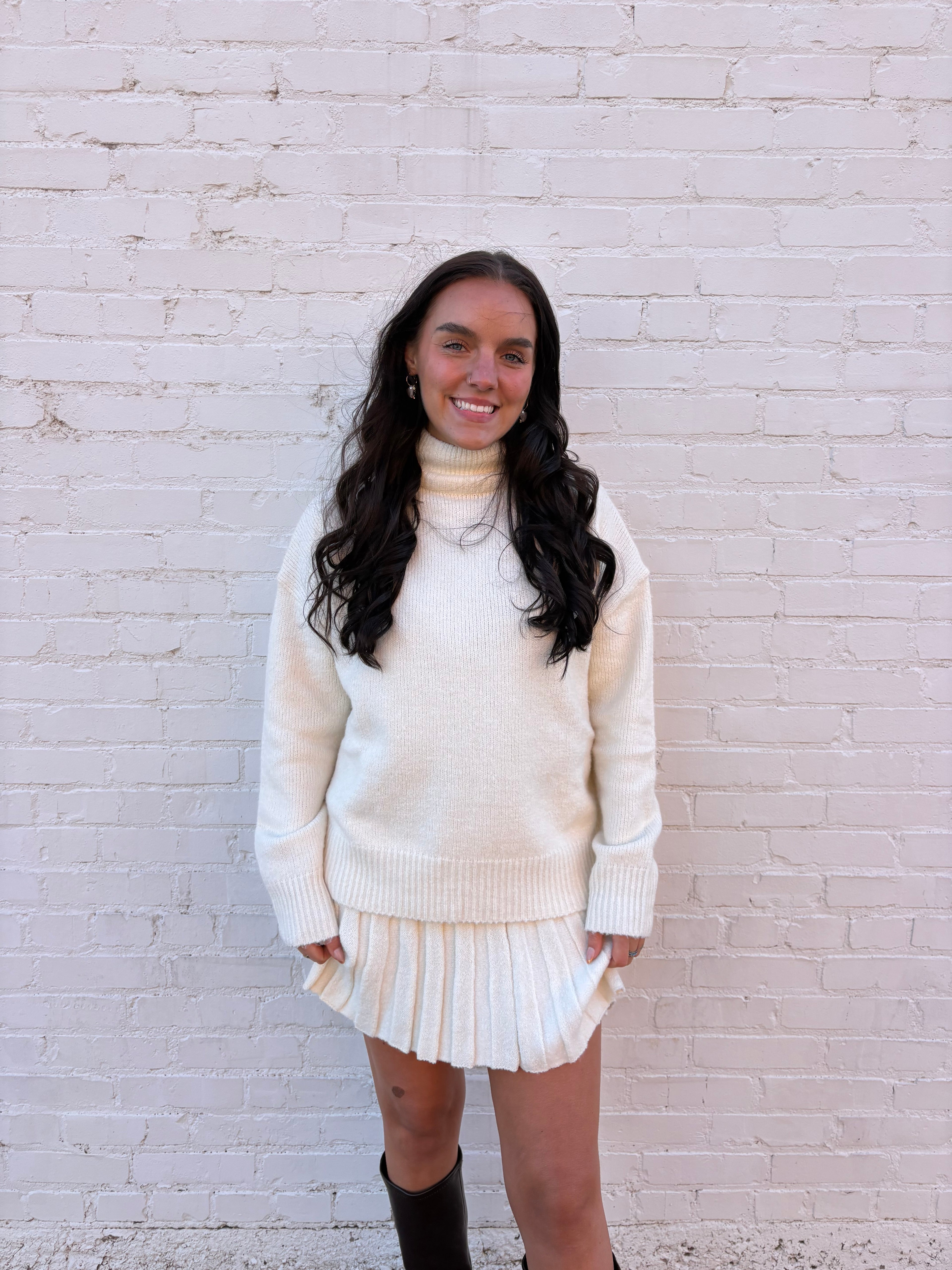 AMELIA SWEATER AND SKIRT SET