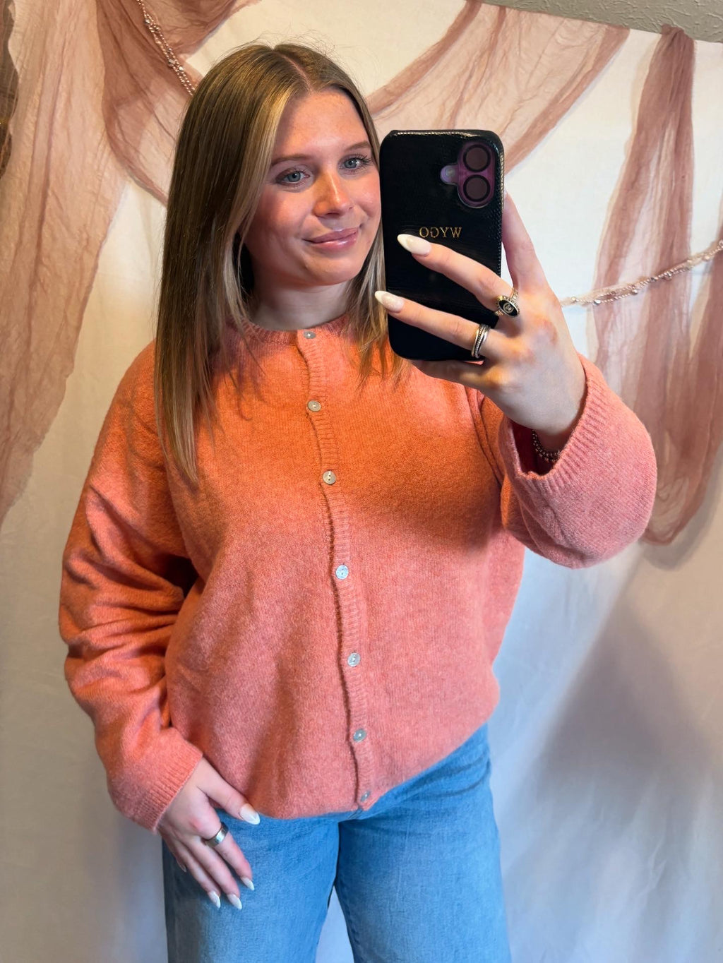 CRUSH SWEATER CARDIGAN