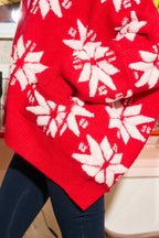 SNOWFLAKE SWEATER CARDIGAN