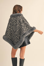 ASPEN LEOPARD PONCHO